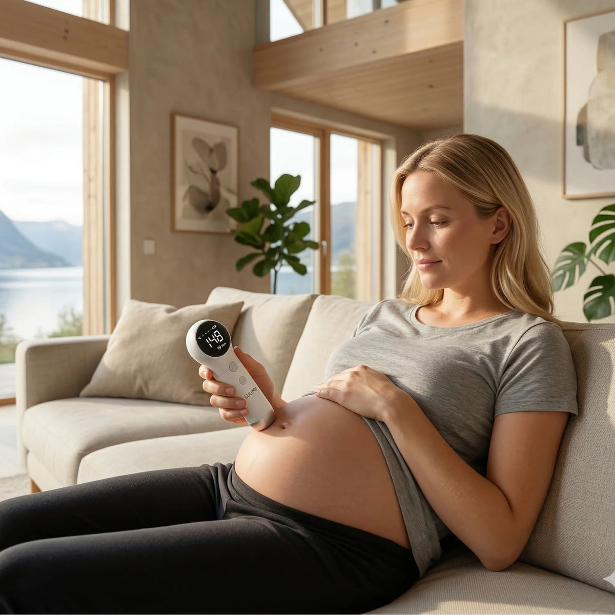 Baby Sound Fetal Doppler - Grå