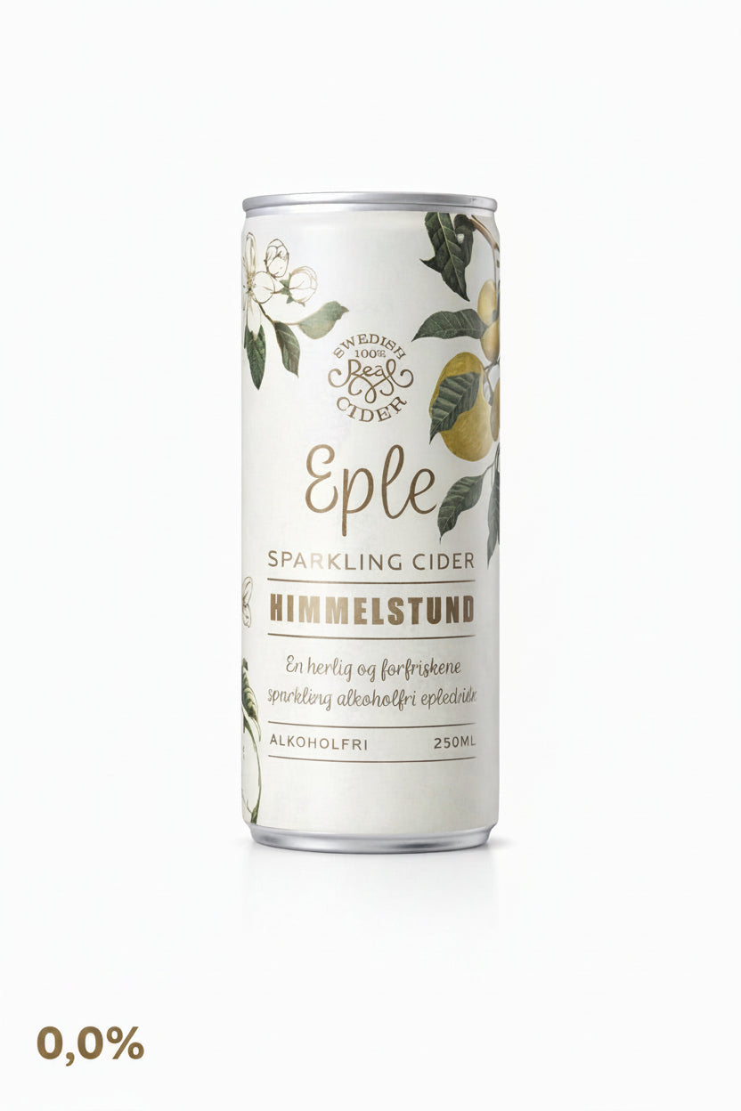 Himmelstund 0,0% alkoholfri eplecider