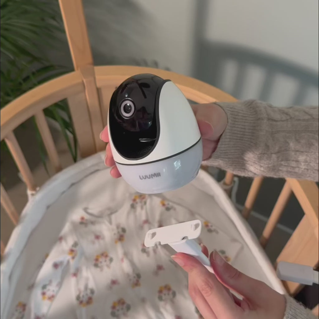 Universell fleksibel kameraholder til babycall