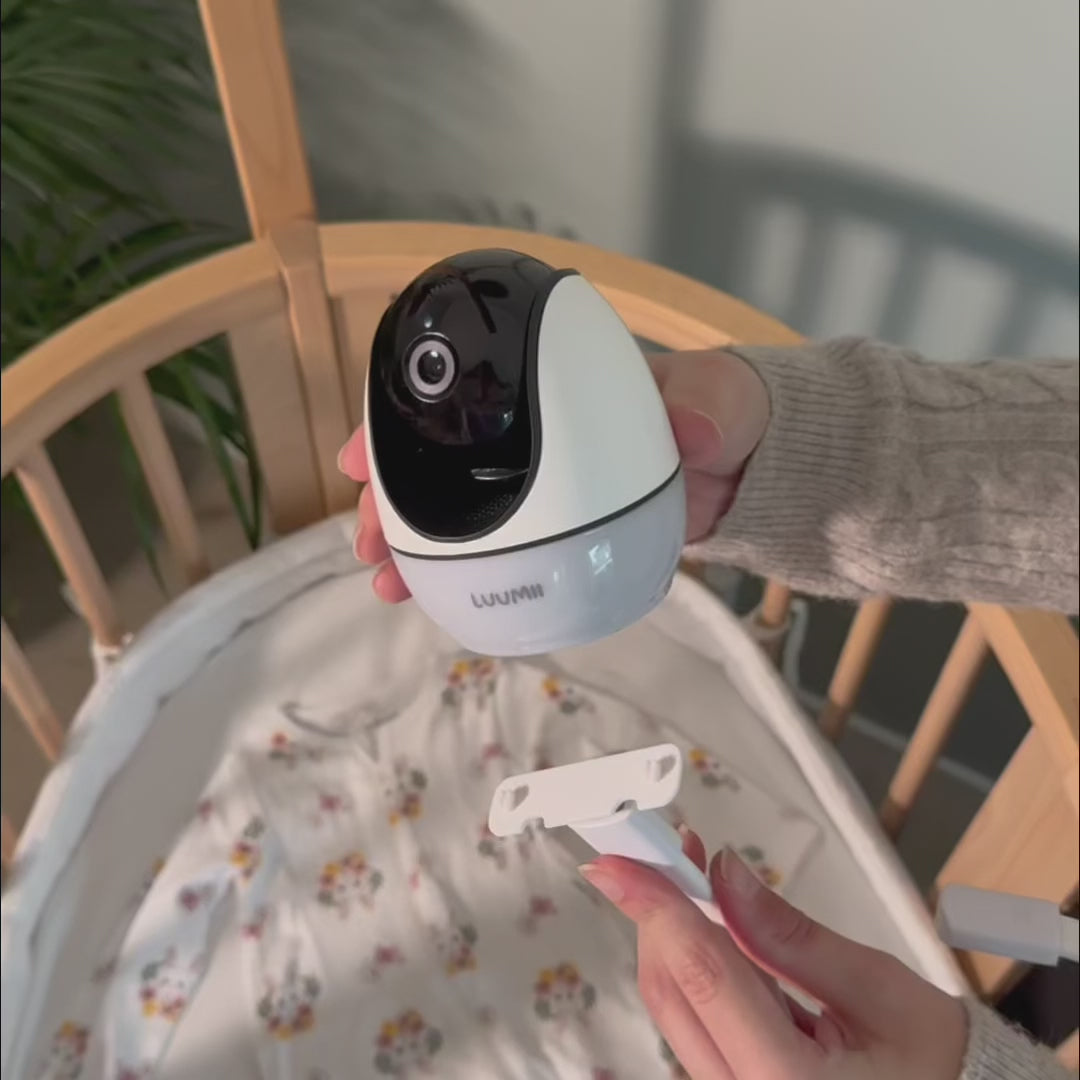 Universell fleksibel kameraholder til babycall